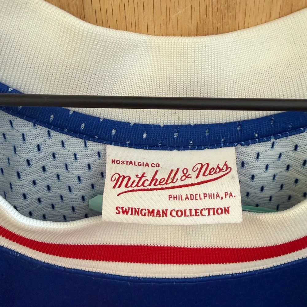 Mitchell & Ness 1996-97 Allen Iverson Philadelphia 76ers Jersey 2XL - Picture 4 of 7